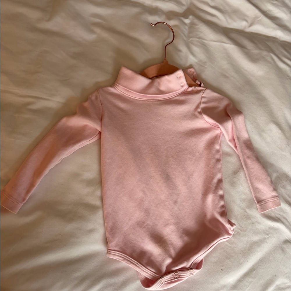 The Beaufort Bonnet Company Light Pink Bodysuit